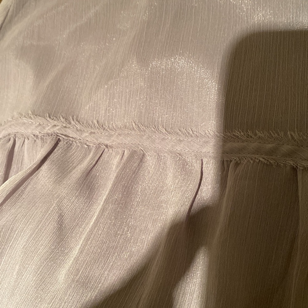 🛑LAST CHANCE🛑OLD NAVY Grey Layered Skirt - Picture 3 of 11
